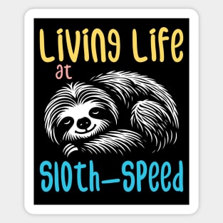 Cute and Lazy Sloth Bear: Channel your inner sloth Sticker